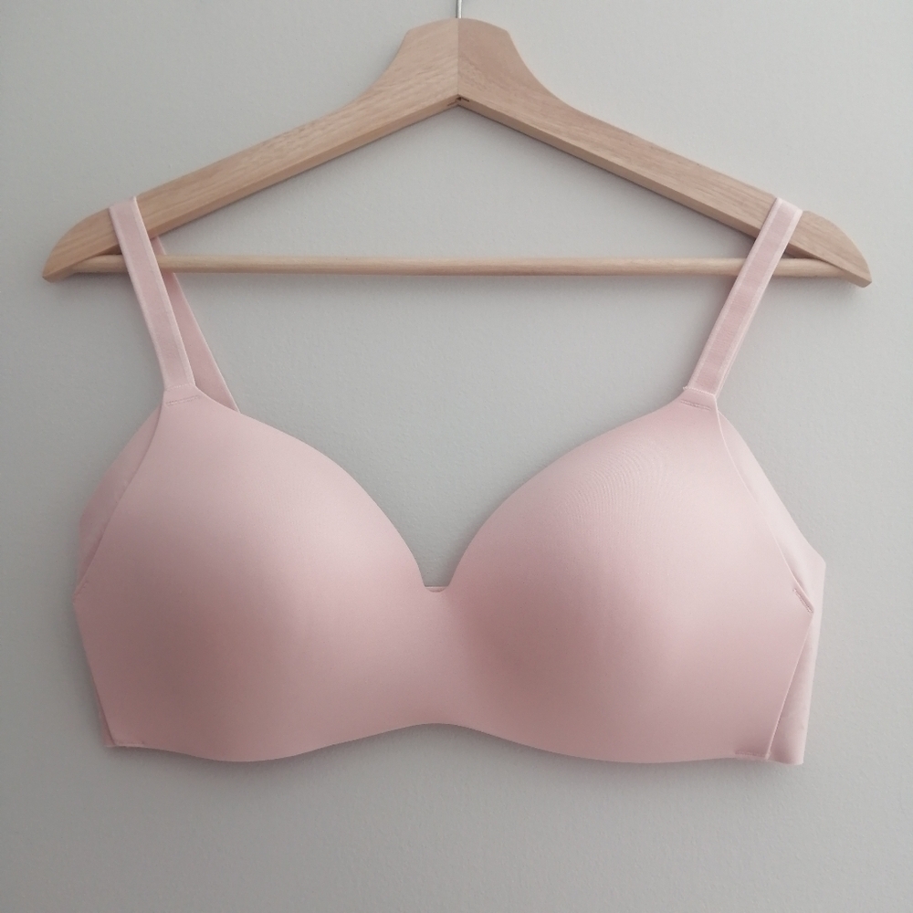 Knix WingWoman Contour Bra in Rose Water Pink 36C